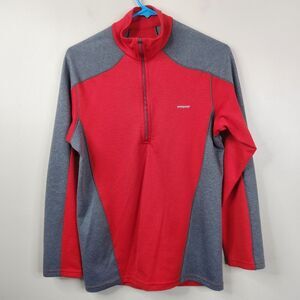 Patagonia Mens Capilene 3 Midweight Long Sleeve Colorblock Half Zip Pullover XS